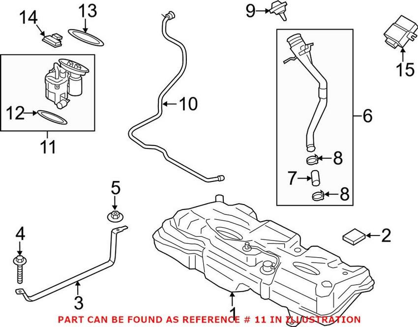 Mini Fuel Pump Assembly 16117300477